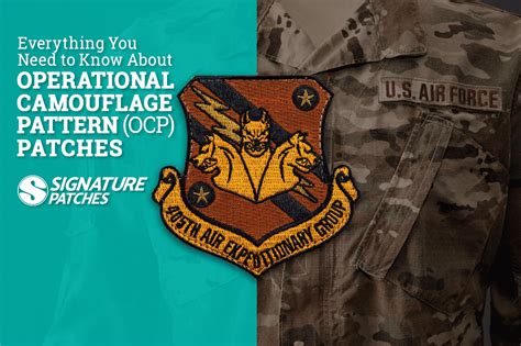 Everything You Need to Know About Operational Camouflage Pattern (OCP) Patches - Signature Patches