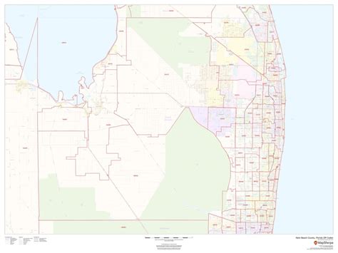 Zip Code Map Of Palm Beach County Florida - Printable Maps