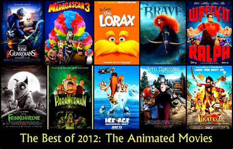 The Best Animated Movies of 2012 | The Hollywood Persona.