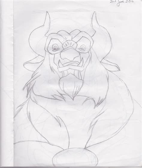 Walt Disney Art - The Beast on Behance