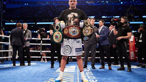 Oleksandr Usyk record: Height, weight, career stats and earnings for heavyweight champion ahead ...