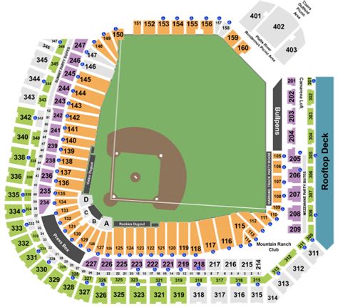 Coors Field Seating Chart Pdf – Two Birds Home