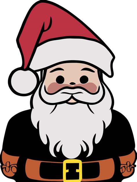 Smiling Santa Claus Cartoon 13633508 Vector Art at Vecteezy