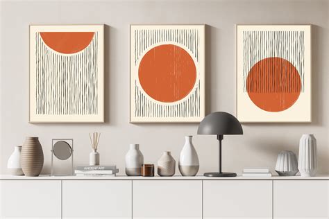 Mid Century Modern Poster Set Mid Century Modern Printable - Etsy