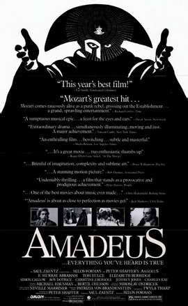 Amadeus Movie Posters From Movie Poster Shop