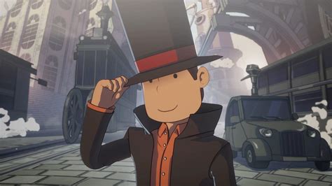 Layton og Luke er sammen igennem i New World of Steam - Professor Layton and the New World of ...