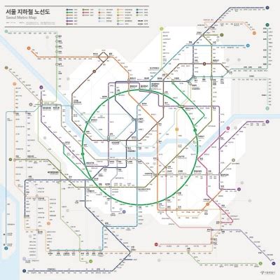 Redesign of the Seoul Metro map for the first time in 40 years - Seoul ...