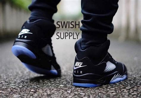 Here's an On-Feet Look at the "Black/Metallic" Air Jordan V Dropping This Summer | Complex