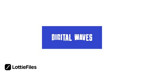 Digital Waves Logo by Ana Carolina Rodríguez - LottieFiles