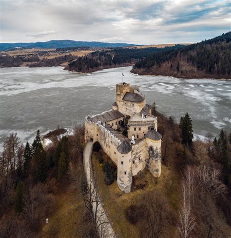 Medieval Castle in Niedzica, Poland Stock Image - Image of history ...