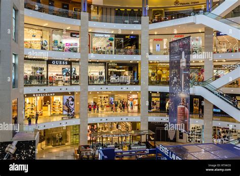 Pavilion Mall Interior View, Bukit Bintang, Kuala Lumpur, Malaysia ...