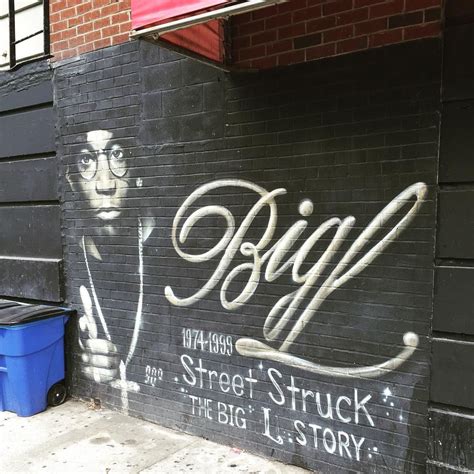 Big L mural by Floyd "90°" Simmons at 140th Street / Lennox in Harlem ...