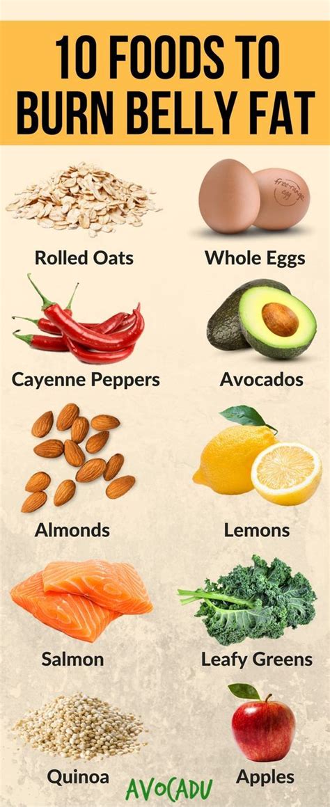 healthy food list: These 10 healthy foods to burn belly fat are all easy to incorporate into ...