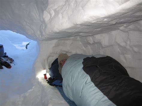 Flickr: The Build a Snow Cave for Shelter and Survival Pool