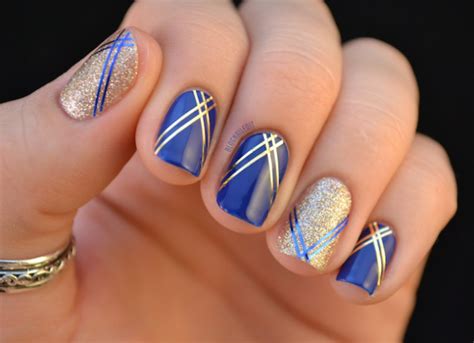15 Beautiful Royal Blue Nail Designs You Can Try to Copy - fashionsy.com