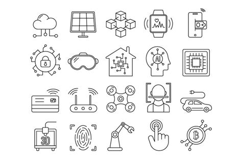 Technology Vector Free Icon Set - GraphicSurf.com