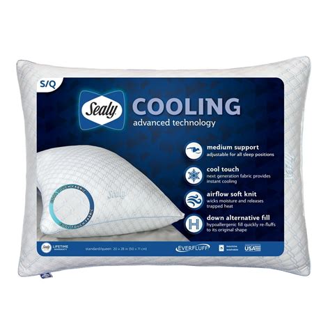 Sealy Cooling Pillow - Standard/Queen - Walmart.com - Walmart.com