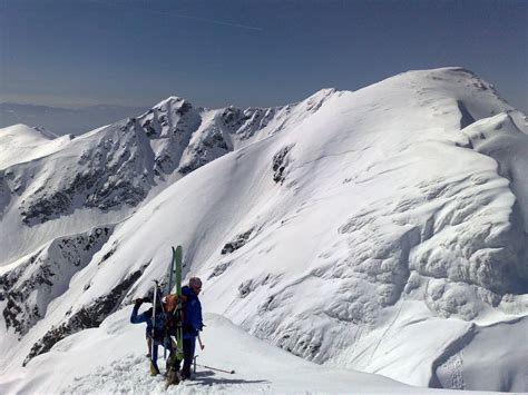 Ski mountaineering in the High and West Tatras. Ski Touring trip ...