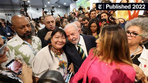 Expectations Run High as an Exuberant Lula Speaks at Climate Summit ...