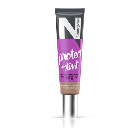 Neutrogena Protect + Tint Tinted Moisturizer, SPF 30, Shade 50 1.1 fl. oz - Walmart.com ...