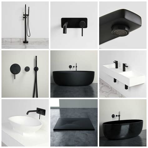 New Matte Black Bathroom Products | Lusso Stone