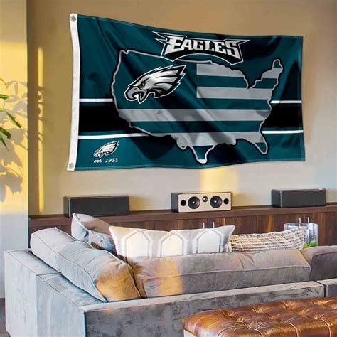 Philadelphia Eagles USA Country Flag - State Street Products