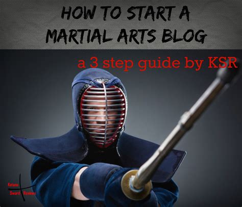 How to Start a Martial Arts Blog - Katanas Sword Reviews