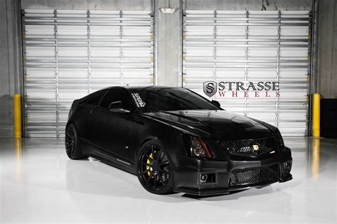 cadillac, Black, Diamond, Cts v, Coupe, Strasse, Wheels, Tuning, Cars Wallpapers HD / Desktop ...