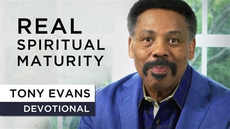 What Spiritual Growth Looks Like - Tony Evans Devotional - YouTube