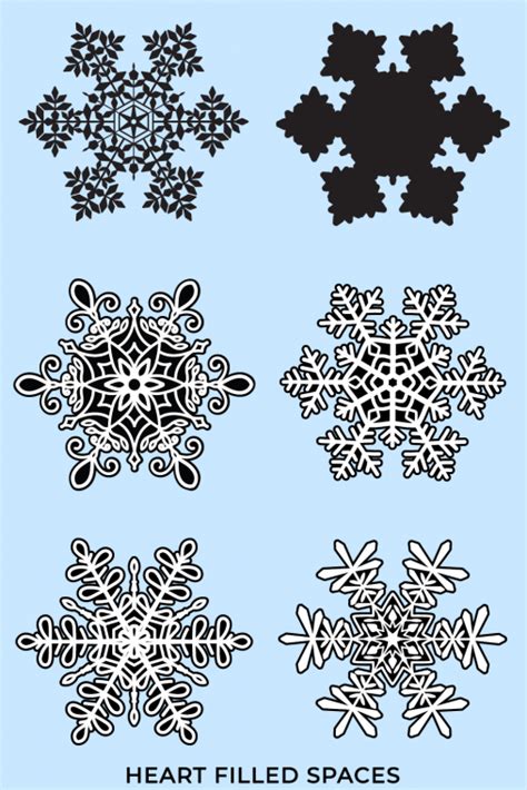 Five Free Snowflake SVG Files: DIY Framed Art Tutorial