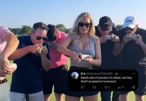 “Needs a lot of practice I'm afraid” – Fans rate Paige Spiranac’s shotgun technique to drink beer