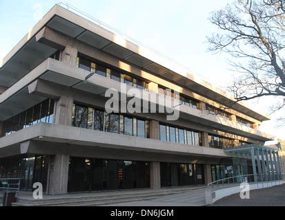 Exterior of University Library at St Andrews University in St Andrews, Fife, Scotland, UK Stock ...