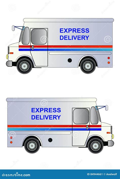 Usps Truck Clip Art