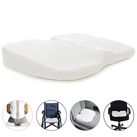 Milliard Coccyx Seat Cushion, Foam Comfort Orthopedic Coccyx Wedge ...