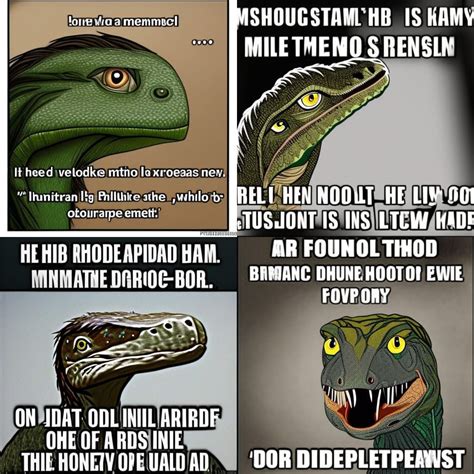 philosoraptor meme - AI Generated Artwork - NightCafe Creator