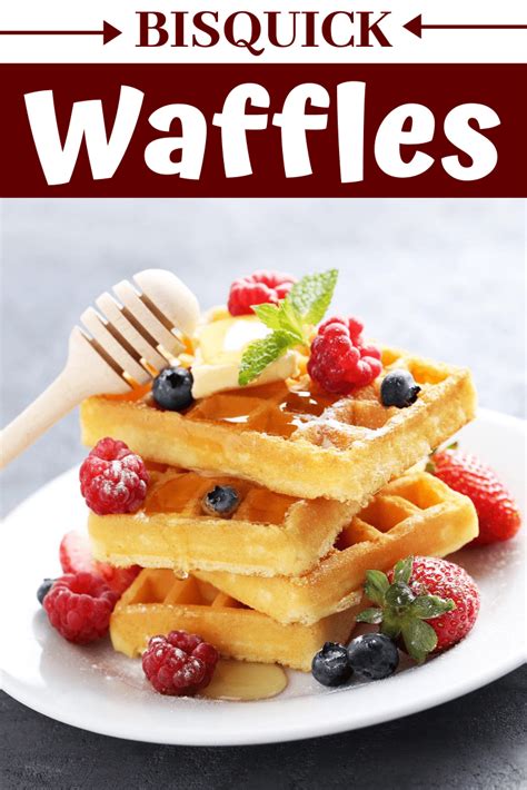 Bisquick Waffles Recipe - Insanely Good