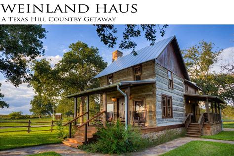 Weinland Haus - Fredericksburg, TX | Rustic cabin, Cabins and cottages ...