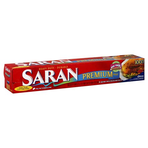 Saran Wrap, Premium, Heavy Duty, 100 Sq Ft, 1 roll