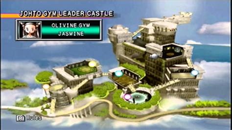 Pokemon Stadium 2 | Gym Leader Castle (Chuck & Jasmine) - YouTube