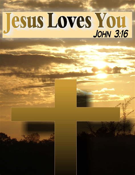 Jesus Loves You Wallpaper