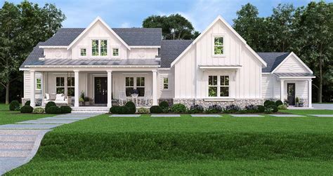 Modern Farmhouse Plans | Monster House Plans