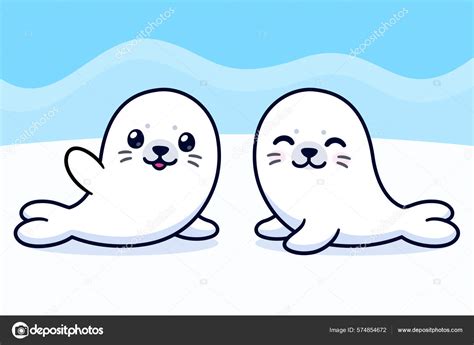 Cartoon Baby Seal