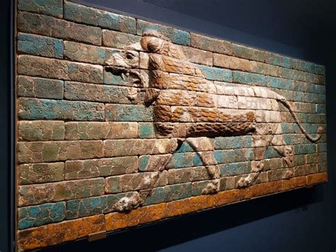 Babylonian Panel with a Striding Lion - Teacher Curator