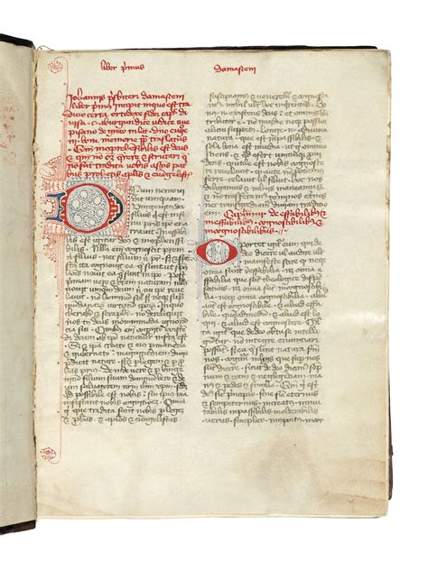 A COMPILATION OF THEOLOGICAL TEXTS, in Latin, decorated manuscript on vellum and paper [Spain ...