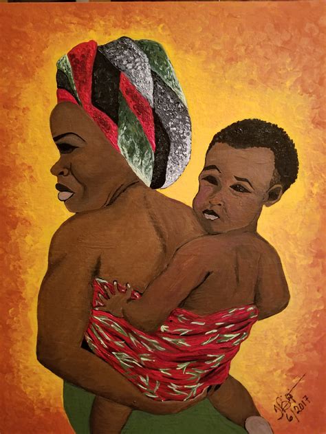 African Mother and Child Artwork By Tammy Bijou - Buy Art on Artplode