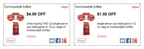 NEW Community Coffee Coupons = as low as $4.39 at Kroger! - Kroger Krazy