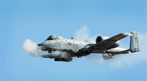 The Fight Runs Deep: A-10 Thunderbolt II Gatling Gun Test - World War Wings