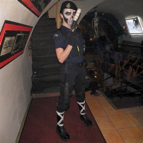 Caveira Halloween cosplay costume : Rainbow6