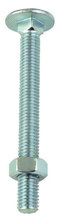 Olympic Fixings M6 x 150mm Carriage Bolts & Nuts (Box of 50) only £19.67