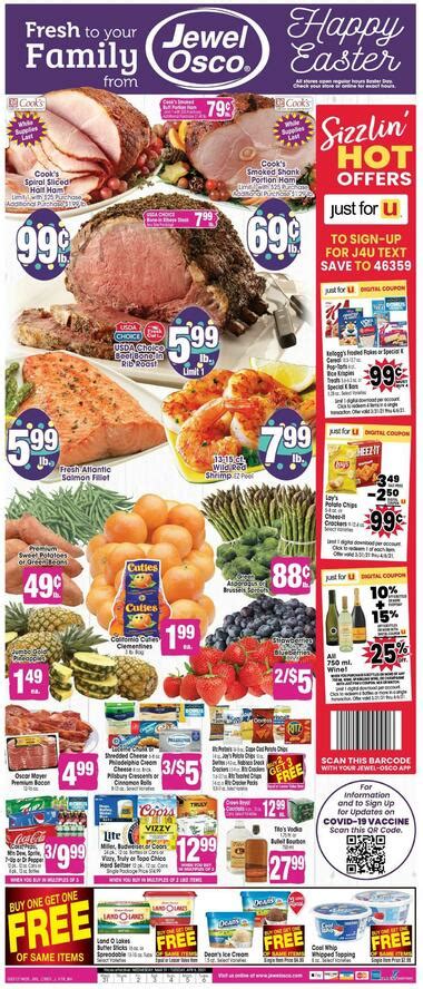 Jewel Osco - Dyer, IN - Hours & Weekly Ad